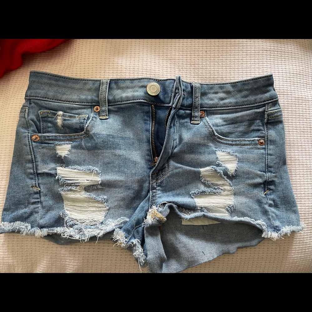 American eagle jean shorts!